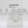 Тройное сенсорное зеркало для макияжа с LED подсветкой XW 810 с USB белое
